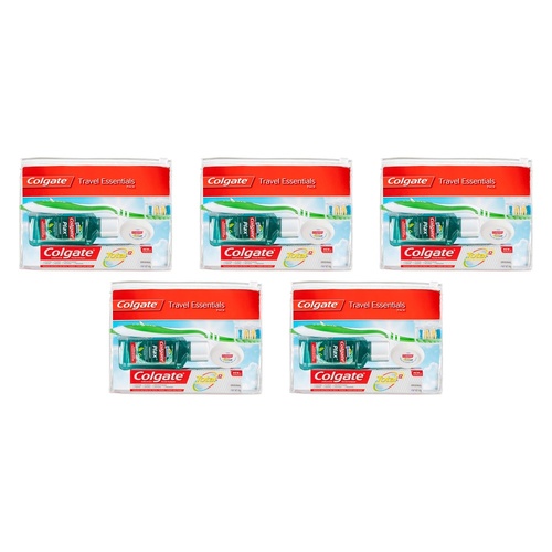 Colgate Travel Essentials Pack Bundle of 5