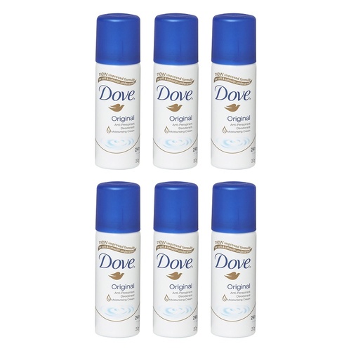 Dove Antiperspirant Deodorant Original 30g Pack of 6