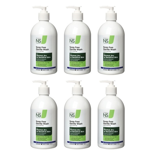 Nutri-Synergy Plunketts NS Soap Free Wash 500mL Pack of 6