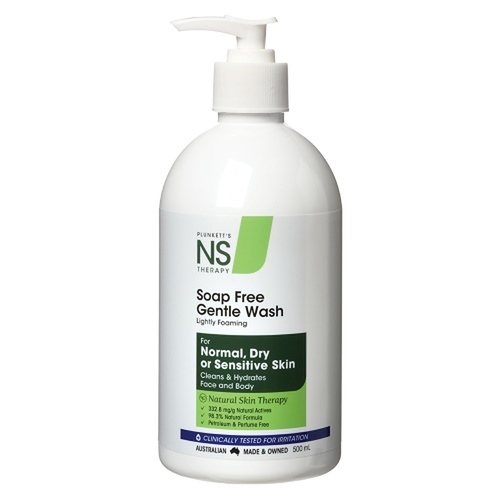 Nutri-Synergy Plunketts NS Soap Free Wash 500mL