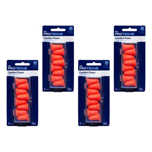Flents K30 Soft Foam Ear Plugs 4 Pairs Pack of 4