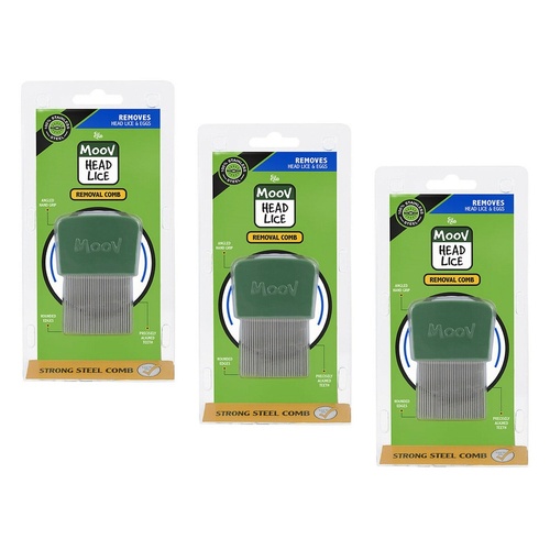Ego Moov Head Lice Removal Comb Pack of 3