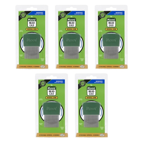 Ego Moov Head Lice Removal Comb Pack of 5