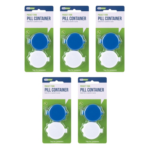 Ezy Dose Pocket Pill Caddy Pack of 5