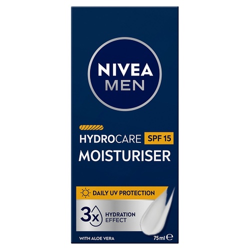 NIVEA Men Hydrocare Moisturiser SPF15 75mL