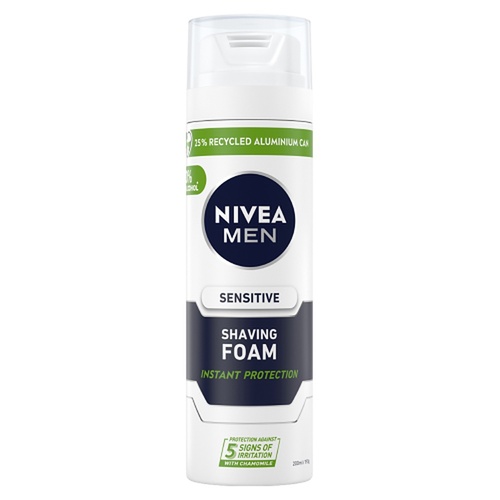 NIVEA Men Sensitive Shaving Foam 200mL