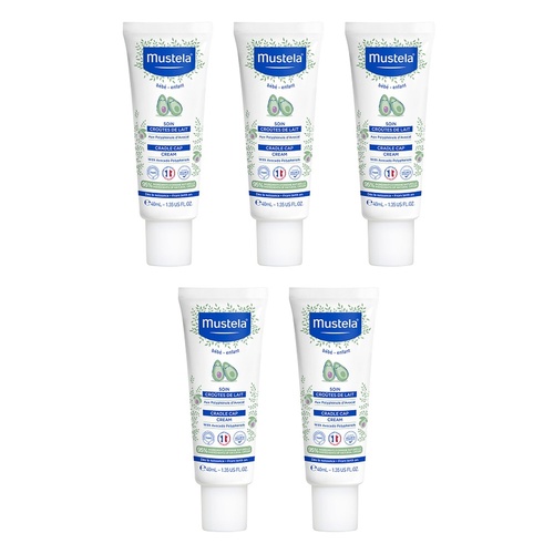Mustela Baby Cradle Cap Cream 40mL Pack of 5