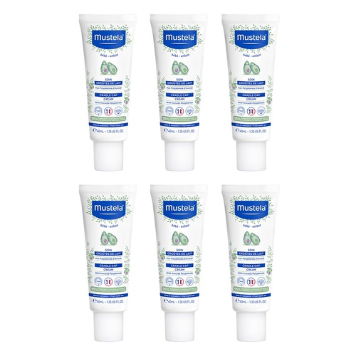 Mustela Baby Cradle Cap Cream 40mL Pack of 6