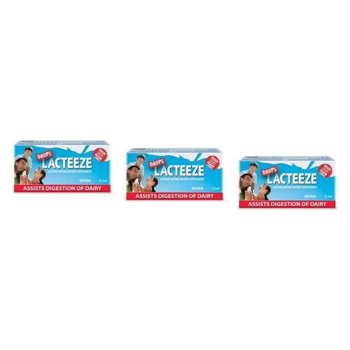 Lacteeze Drops 15.5mL Pack of 3
