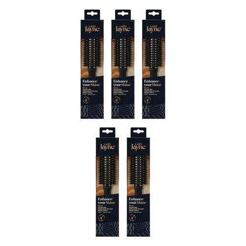 Lady Jayne Small Porcupine Radial Brush x 3 Bundle of 5