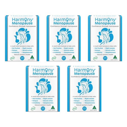 Harmony Menopause Herbal Formula 120 Tablets Pack of 5