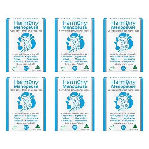 Harmony Menopause Herbal Formula 120 Tablets Pack of 6