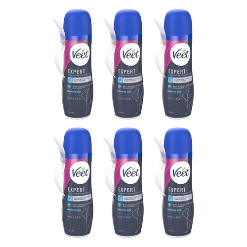 Veet Spray On Sensitive 150g Pack of 6