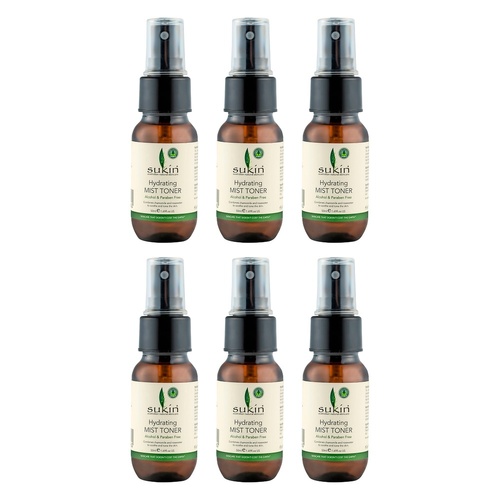 Sukin Signature Hydrating Mist Toner 50mL Pack of 6
