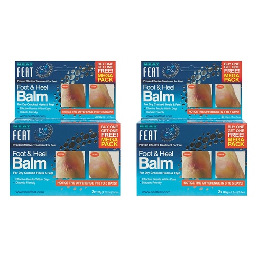 Neat Feat Foot & Heel Balm 2 x 120g Pack of 2