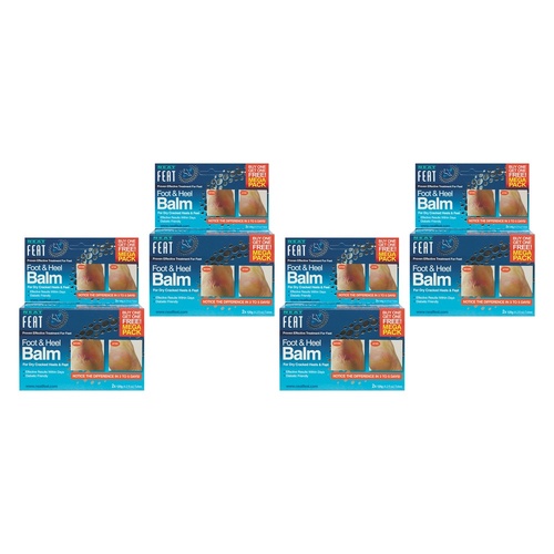 Neat Feat Foot & Heel Balm 2 x 120g Pack of 4