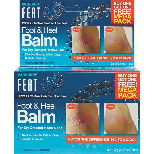 Neat Feat Foot & Heel Balm 2 x 120g