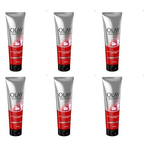 Olay Regenerist Revitalising Cream Cleanser 100g Pack of 6