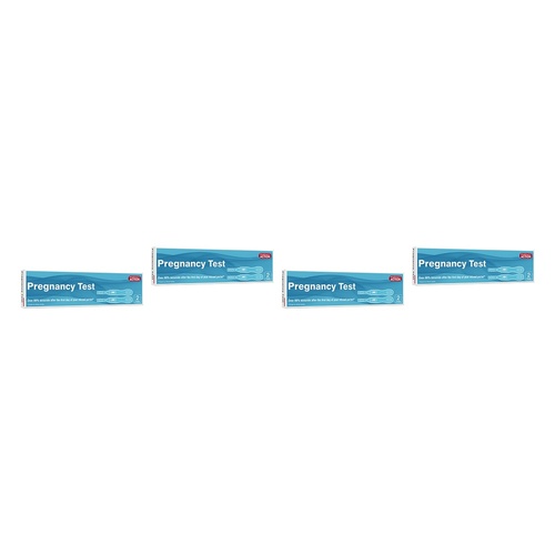 Pharmacy Action Pregnancy Test 2 Pack Bundle of 4