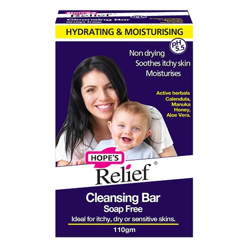 Hope's Relief Soap Free Cleansing Bar 110g