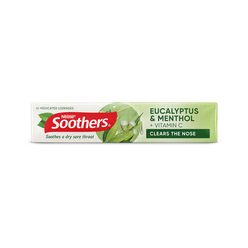 Allens Soothers Eucalyptus and Menthol Lozenges with Vitamin C