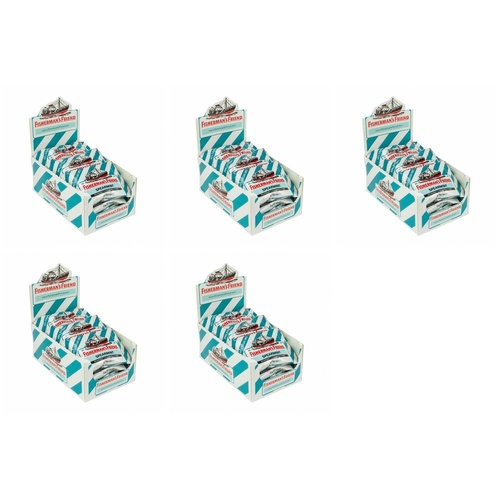 Fisherman's Friend Spearmint Sugar Free Lozenges 22g Counter Display of 12 Bundle of 5