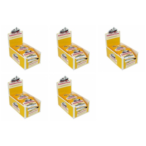 Fisherman's Friend Aniseed Lozenges 22g Counter Display of 12 Bundle of 5