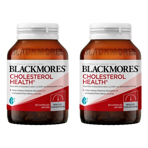 Blackmores Cholesterol Health 60 Capsules Pack of 2