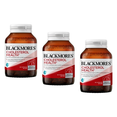 Blackmores Cholesterol Health 60 Capsules Pack of 3