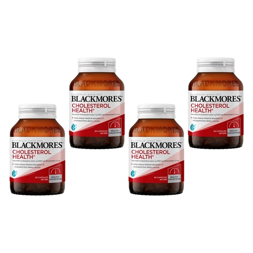 Blackmores Cholesterol Health 60 Capsules Pack of 4