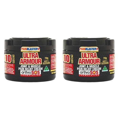 Pain Blaster Ultra Armour Joint & Muscle Pain Relief Gel 70g Pack of 2