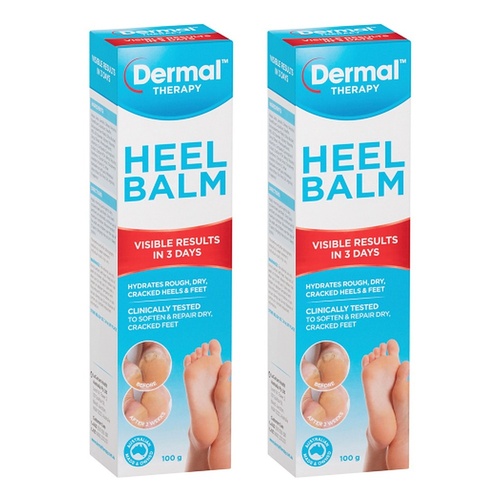 Dermal Therapy Heel Balm 100g Pack of 2
