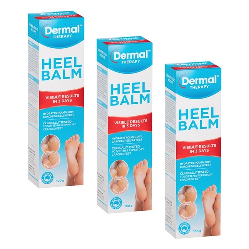 Dermal Therapy Heel Balm 100g Pack of 3