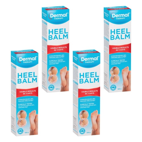 Dermal Therapy Heel Balm 100g Pack of 4