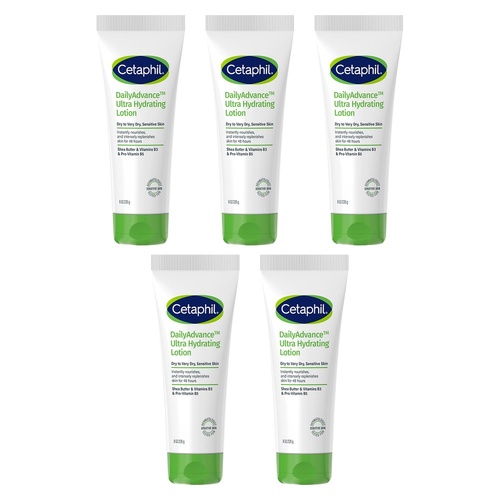 Cetaphil Daily Advance Ultra Hydrating Lotion 226g Pack of 5