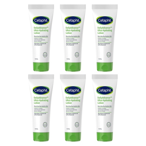 Cetaphil Daily Advance Ultra Hydrating Lotion 226g Pack of 6