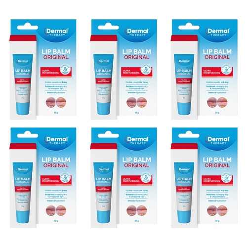 Dermal Therapy Lip Balm 10g Pack of 6