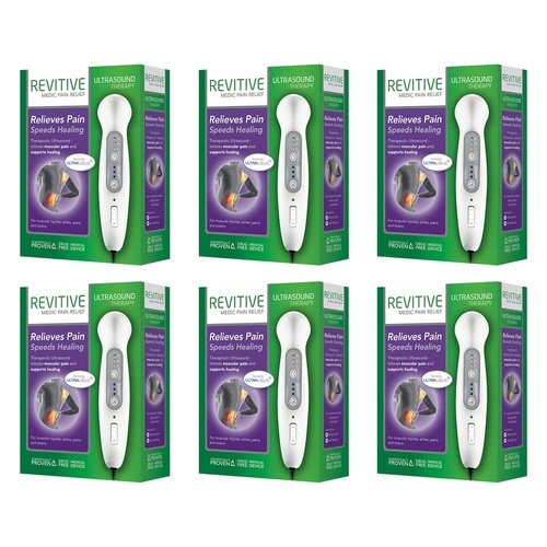 Ultralieve Revitive Ultrasound Therapy Device Pack of 6