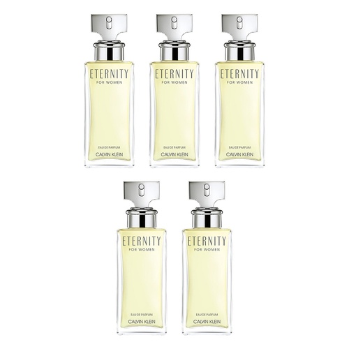 Calvin Klein Eternity for Women EDP 100mL Pack of 5
