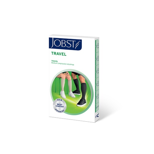 JOBST Travel Compression Sock 15-20mmHg Knee High Black Size 5