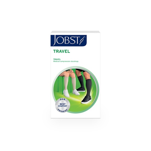 JOBST Travel Compression Sock 15-20mmHg Knee High Black Size 2