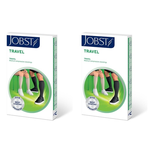 JOBST Travel Compression Socks Beige Size 5 Pack of 2