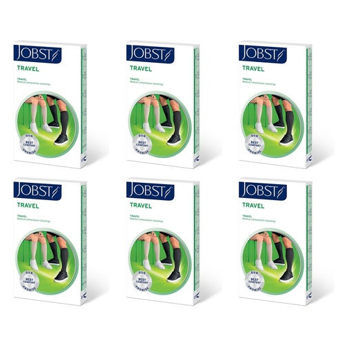 JOBST Travel Compression Socks Beige Size 5 Pack of 6