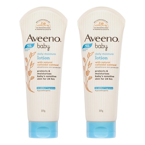 Aveeno Baby Daily Moisture Lotion 227g Pack of 2