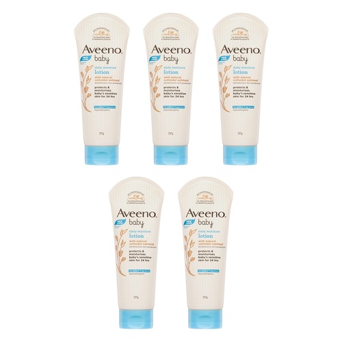 Aveeno Baby Daily Moisture Lotion 227g Pack of 5