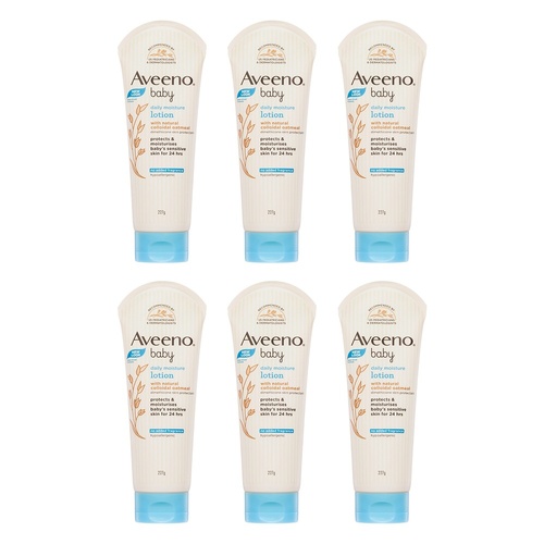 Aveeno Baby Daily Moisture Lotion 227g Pack of 6