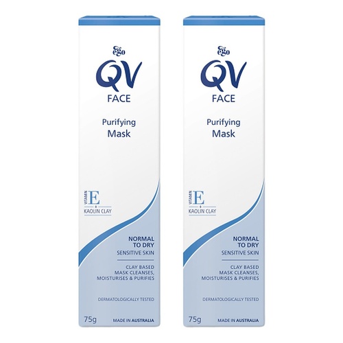 Ego QV Purifying Mask 75g Pack of 2