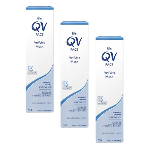 Ego QV Purifying Mask 75g Pack of 3