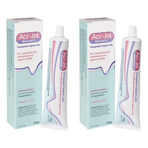 Aci-Jel Balance Vaginal Gel 100g Pack of 2