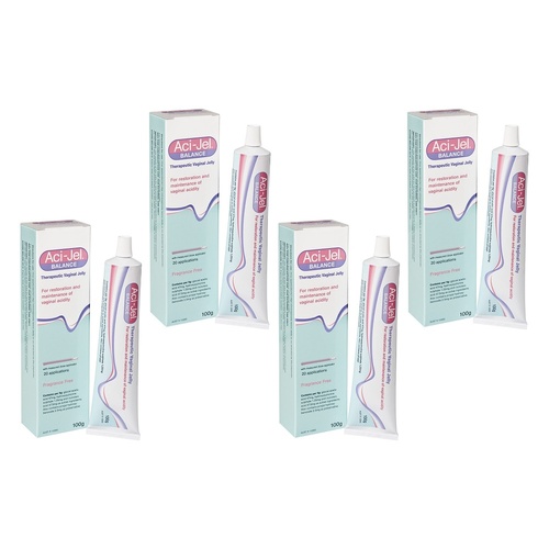 Aci-Jel Balance Vaginal Gel 100g Pack of 4